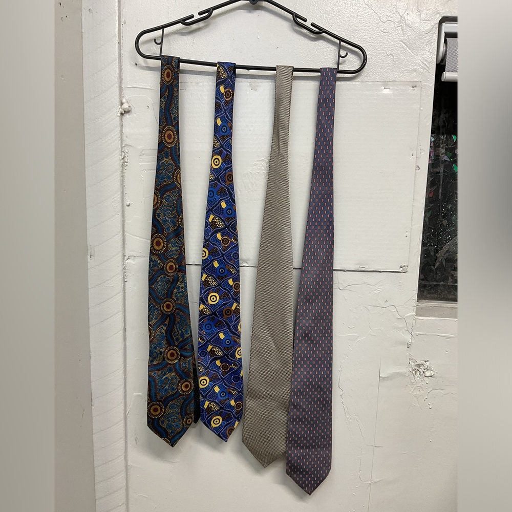 Lot of 4 Fun Ties